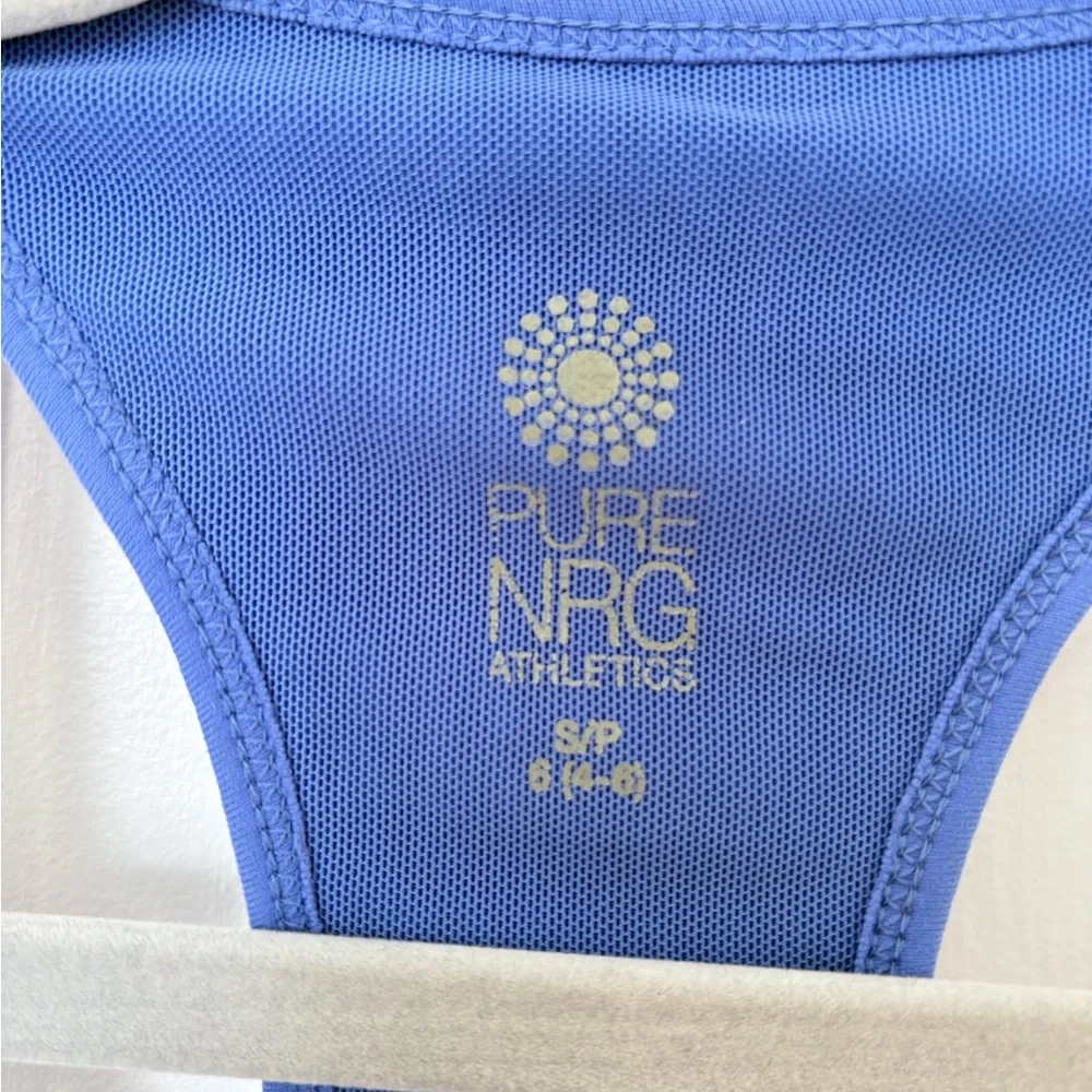 Pure Energy Blue Tank Top - Picture 2 of 2